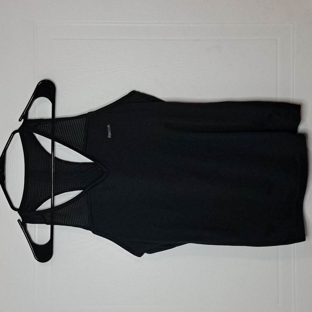 Reebok Play Dry Athletic Racerback Mesh Tank Top Size L